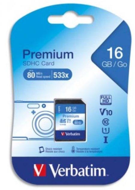 (image for) VERBATIM UHS-I SD CARD C10