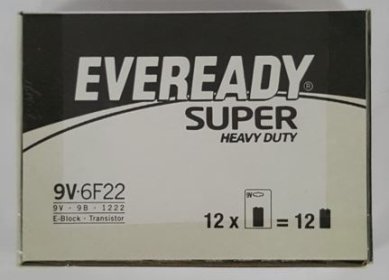 (image for) EVEREADY SUPER H/DUTY BATTERY