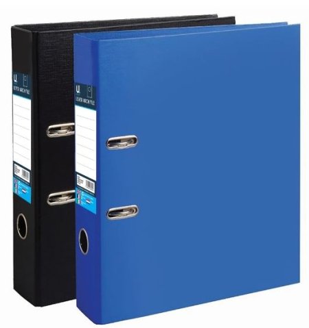 (image for) Martello Lever Arch File Blue/Black - A4