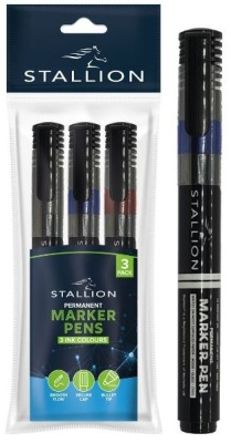 (image for) Swift Permanent Markers Assorted - 3S