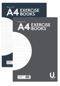 (image for) U. Exercise Book Lined - A4