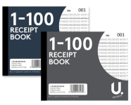 (image for) U. Receipt Book 1-100 - SMALL