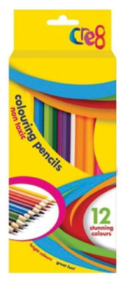 (image for) CRE8 Colouring Pencils - 12S