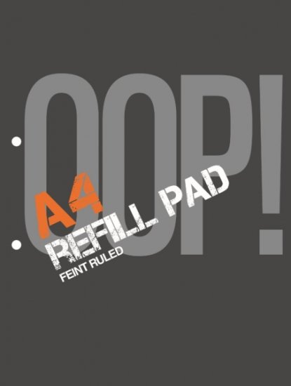 (image for) Oop refill pad Ruled - A4