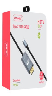 (image for) VEN C TYPE TO DP CABLE - 2M