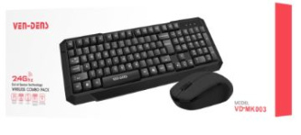 (image for) VEN KEYBOARD AND MOUSE WIRELESS - 2.4GHZ