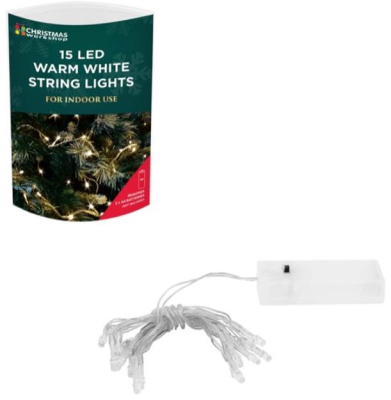 (image for) XMAS LED WARM/WHI STRING LIGHT
