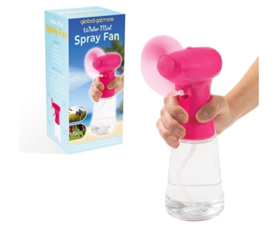 (image for) BENROSS WATER MIST FAN PINK
