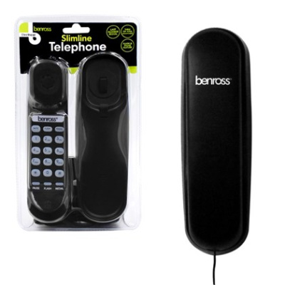 (image for) BENROSS TELEPHONE SLIMTALK BLK
