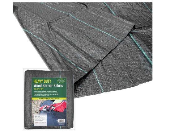 (image for) GK WEED BARRIER FABRIC HEAVY DUTY - 2MX10M