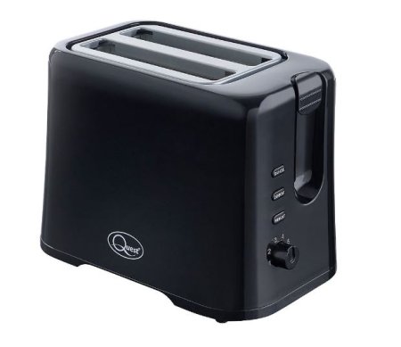 (image for) QUEST 2 SLICE TOASTER BLACK