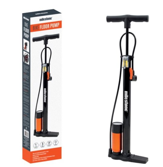(image for) MILESTONE BIKE FLOOR PUMP