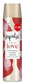 (image for) IMPULSE BODY SPRAY TRUELOVE PM1.99 - 150ML