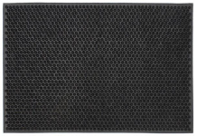 (image for) JVL BLACK RUBBER CONDOR MAT