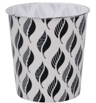 (image for) JVL WASTE PAPER BIN PLAST LEAV