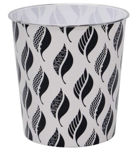 (image for) JVL WASTE PAPER BIN PLAST LEAV