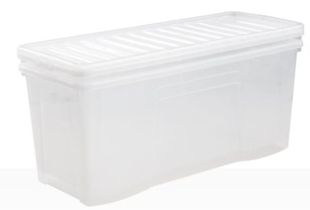 (image for) CRYSTAL STORAGE BOX+LID CLEAR
