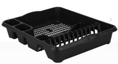 (image for) WHAM CASA DISH DRAINER BLACK M/NIGHT
