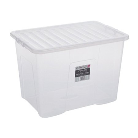 (image for) CRYSTAL STORAGE BOX+LID CLEAR