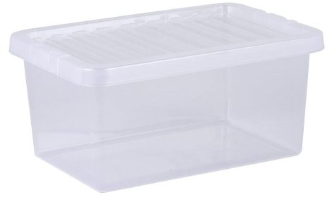 (image for) CRYSTAL STORAGE BOX+LID CLEAR