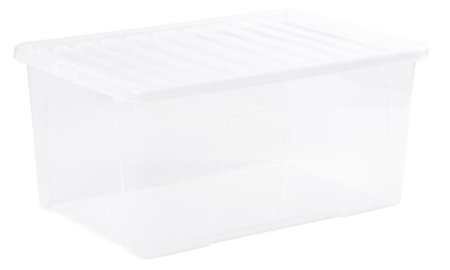 (image for) CRYSTAL STORAGE BOX+LID CLEAR