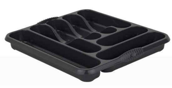 (image for) WHAM CASA CUTLERY TRAY BLACK M/NIGHT