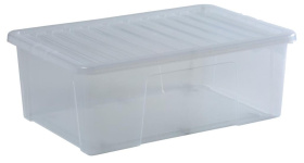 (image for) CRYSTAL STORAGE BOX+LID CLEAR
