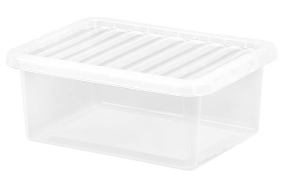 (image for) CRYSTAL STORAGE BOX+LID CLEAR