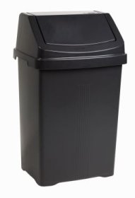 (image for) WHAM CASA SWING BIN BLACK