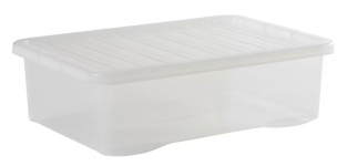(image for) CRYSTAL UNDERBED BOX+LID CLEAR