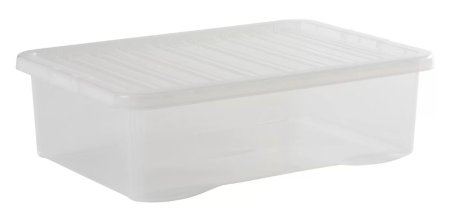 (image for) CRYSTAL UNDERBED BOX+LID CLEAR