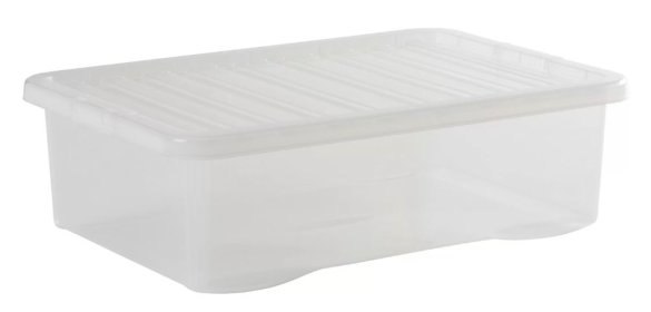 (image for) CRYSTAL UNDERBED BOX+LID CLEAR