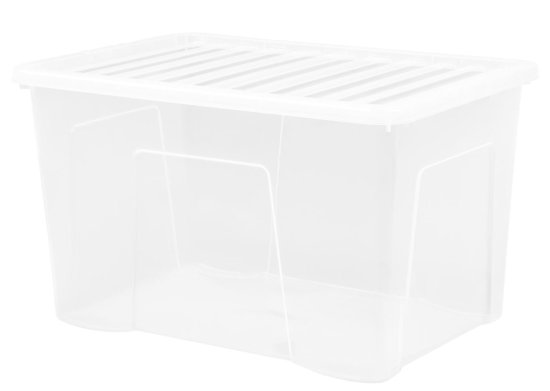 (image for) CRYSTAL STORAGE BOX+LID CLEAR