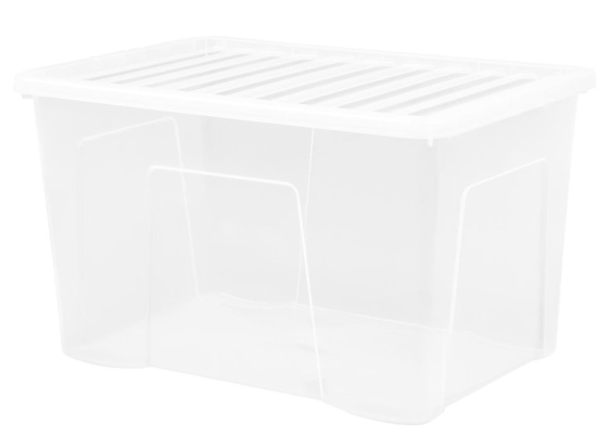 (image for) CRYSTAL STORAGE BOX+LID CLEAR