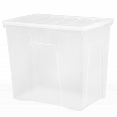 (image for) CRYSTAL STORAGE BOX+LID CLEAR