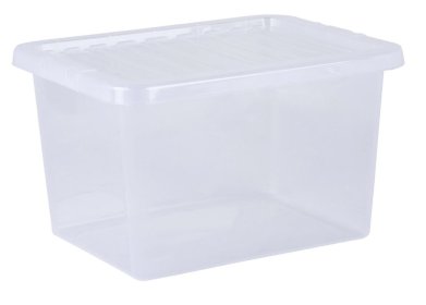 (image for) CRYSTAL STORAGE BOX+LID CLR