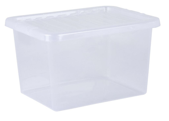 (image for) CRYSTAL STORAGE BOX+LID CLR