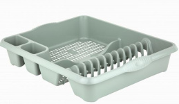 (image for) WHAM CASA DISH DRAINER SILVER SAGE