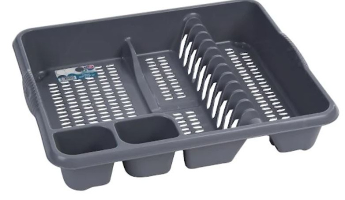 (image for) WHAM CASA DISH DRAINER M/GREY
