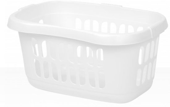 (image for) HIP LAUNDRY BASKET ICE WHITE