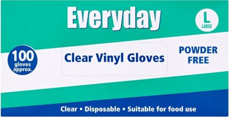 (image for) EVERYDAY CLEAR GLOVES POWDERFR