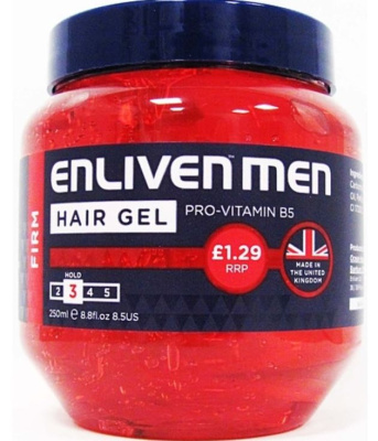 (image for) ENLIVEN HAIR GEL FIRM RED PM1.29 - 250ML
