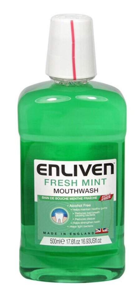 (image for) ENLIVEN MOUTH WASH FRESHMINT - 500ML
