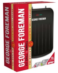 (image for) GEORGE FOREMAN FIT GRILL BLACK - SMALL