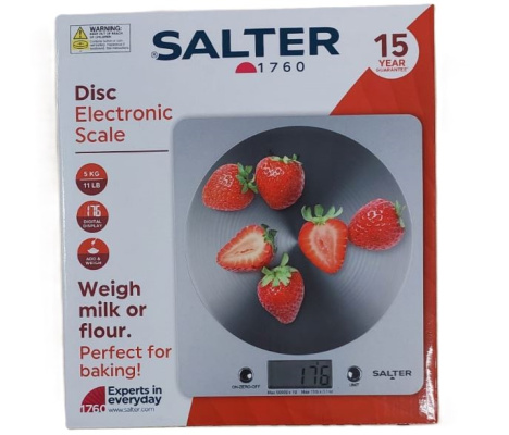(image for) SALTER ELECTRIC KITCHEN SCALE