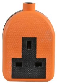 (image for) OME RUBBER SOCKET 1 GANG ORANG