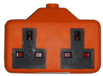 (image for) OME RUBBER SOCKET 2 GANG ORANG