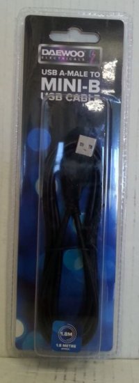 (image for) DAE USB AM TO MINI USB 5 PIN