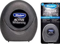 (image for) WISDOM ACTIVE WHITENING CHARCOAL FLOSS