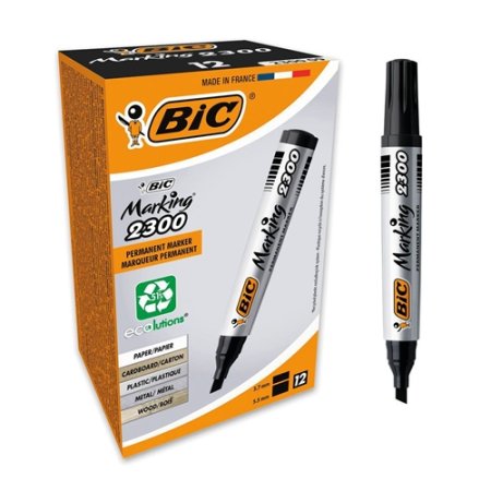 (image for) BIC PERMANENT MARKER BLACK